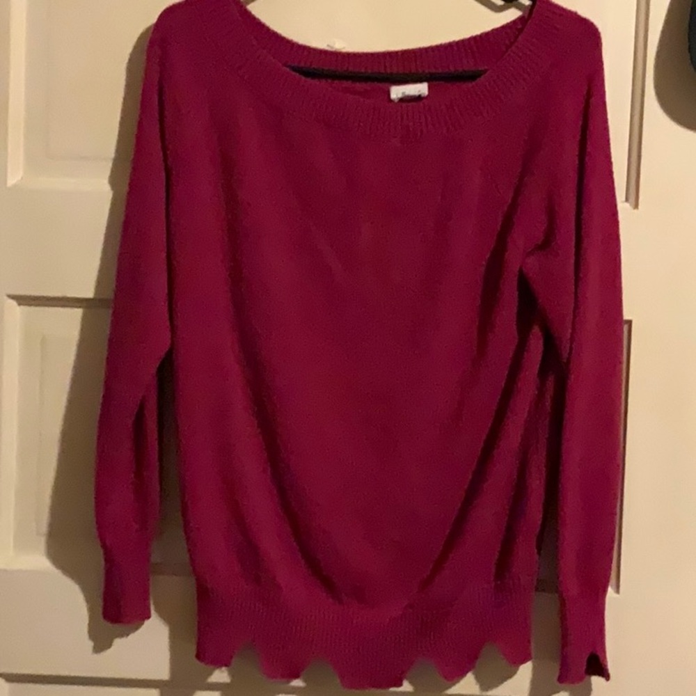 Fuchsia LE LIS Sweater